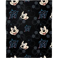 Northwest x Disney Miami Marlins Mickey Hugger Pillow & Silk Touch Throw Set