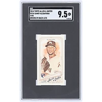 Sandy Alcantara Miami Marlins 2018 Topps Allen & Ginter Brooklyn Back Mini #334 #4/25 SGC Authentifiée 9.5 Carte