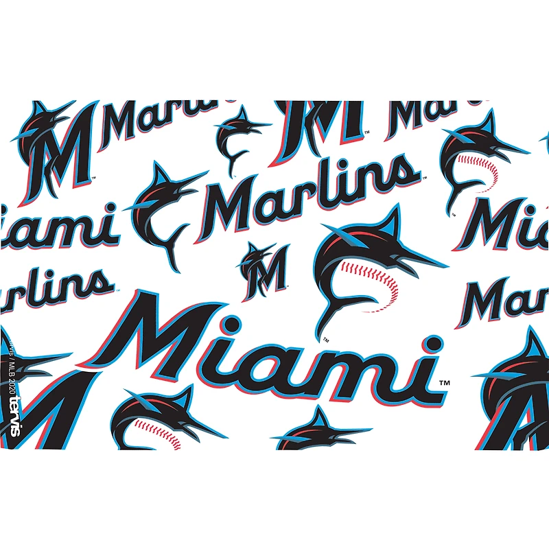 Tervis Miami Marlins Four-Pack 16oz. Classic Tumbler Set