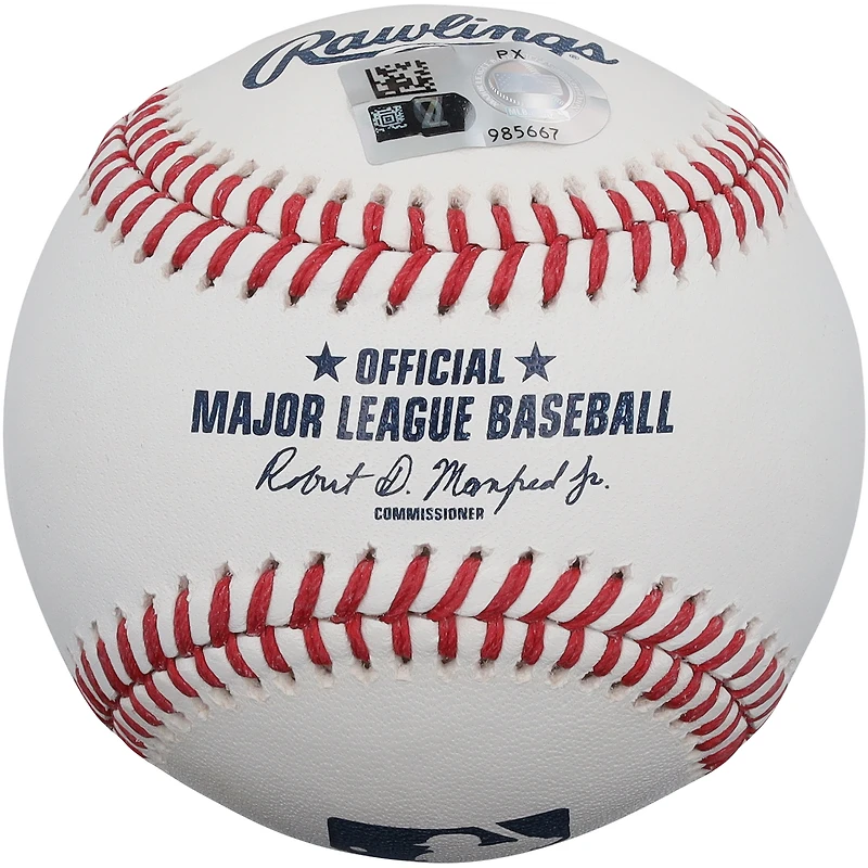 Balle de baseball autographiée par Thomas White des Marlins de Miami