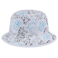 Bob blanc avec motif animal des Marlins de Miami New Era pour tout-petit