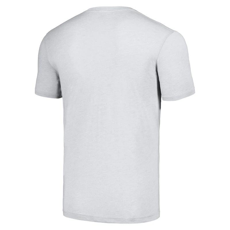 Unisex MLB x Guy Fieri’s Flavortown Ash Miami Marlins Tri-Blend T-Shirt