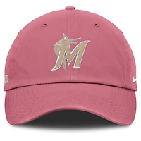 Casquette ajustable unisexe Nike rose Miami Marlins Mother's Day Club