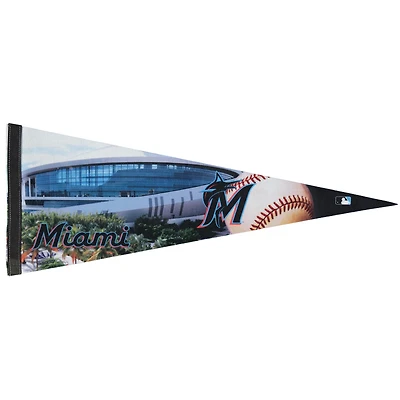WinCraft Miami Marlins 12" x 30" Logo Premium Pennant