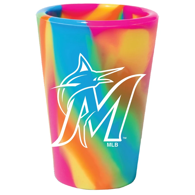 WinCraft Miami Marlins 1.5oz. Hippie Hop Silicone Shot Glass