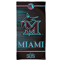 WinCraft Miami Marlins 30" x 60" Beach Towel