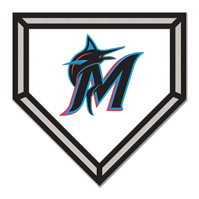 WinCraft Miami Marlins Home Plate Collector Pin