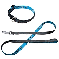 Ensemble laisse et collier pour animaux de compagnie WinCraft Miami Marlins