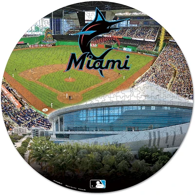 WinCraft Miami Marlins Puzzle rond 500 pièces
