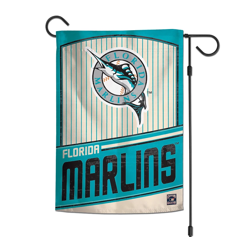 WinCraft Miami Marlins Team 2-Sided 12'' x 18'' Garden Flag