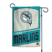 WinCraft Miami Marlins Team 2-Sided 12'' x 18'' Garden Flag