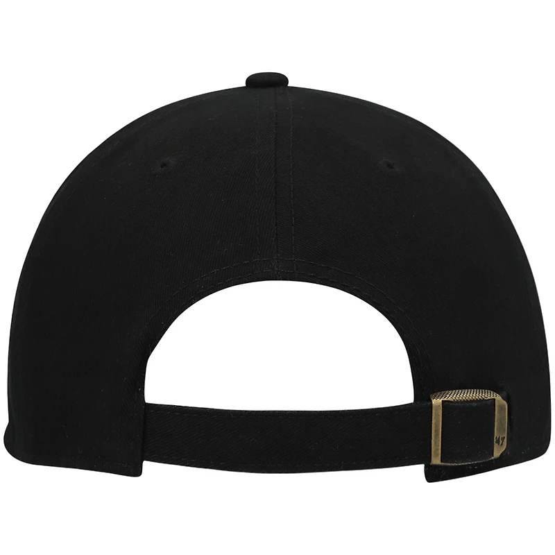 Casquette ajustable pour femme '47 Miami Marlins Team Miata Clean Up noire