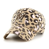 Casquette réglable '47 Kaki Miami Marlins Bagheera Clean Up pour femme