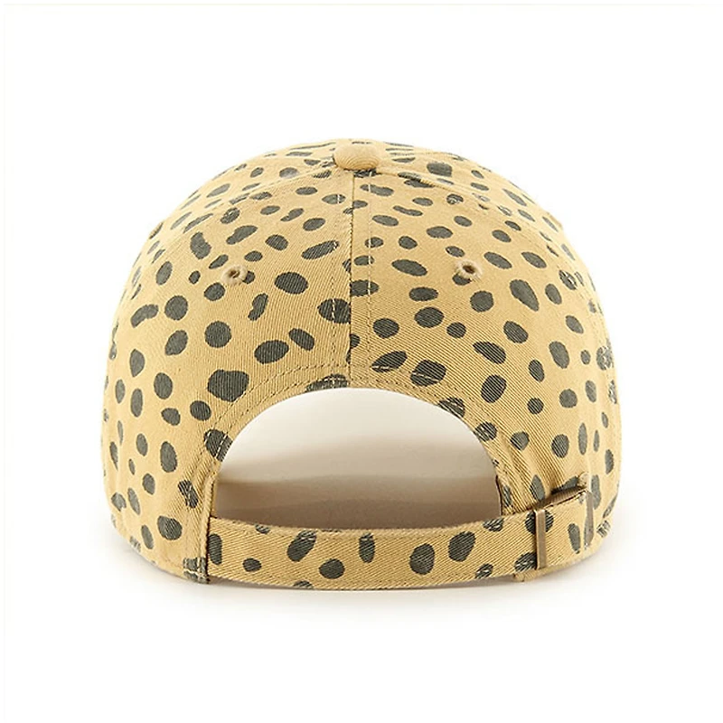 Casquette réglable pour femme '47 Tan Miami Marlins Cheetah Clean Up