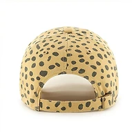 Casquette réglable pour femme '47 Tan Miami Marlins Cheetah Clean Up