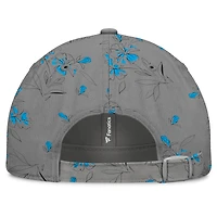Women's Fanatics Gray Miami Marlins Fundamental Floral Adjustable Hat