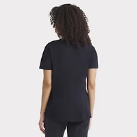 Women's Nike Black Miami Marlins 2025 City Connect Flowy Fashion Tri-Blend Dri-FIT T-Shirt