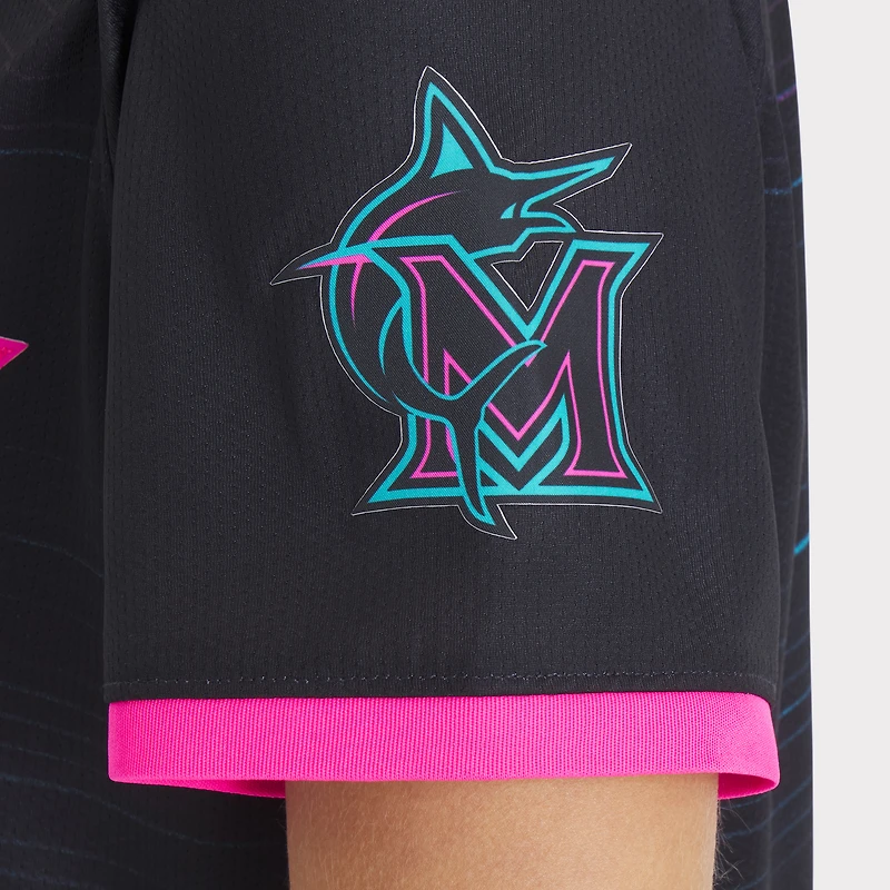 Women's Nike Black Miami Marlins 2025 City Connect Limited Jersey