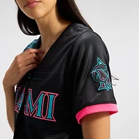 Women's Nike Black Miami Marlins 2025 City Connect Limited Jersey