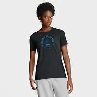 Women's Nike Black Miami Marlins Authentic Collection Early Work Tri-Blend Dri-FIT T-Shirt