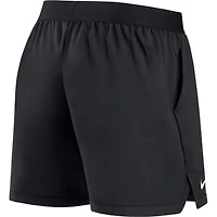 Women's Nike Black Miami Marlins Authentic Collection Flex Vent Max Performance Shorts