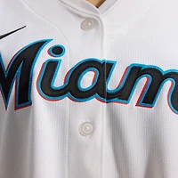 Women's Nike Sandy Alcantara White Miami Marlins Home Limited Player Jersey