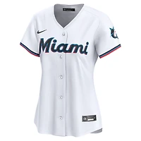 Women's Nike  White Miami Marlins Home Limited Jersey