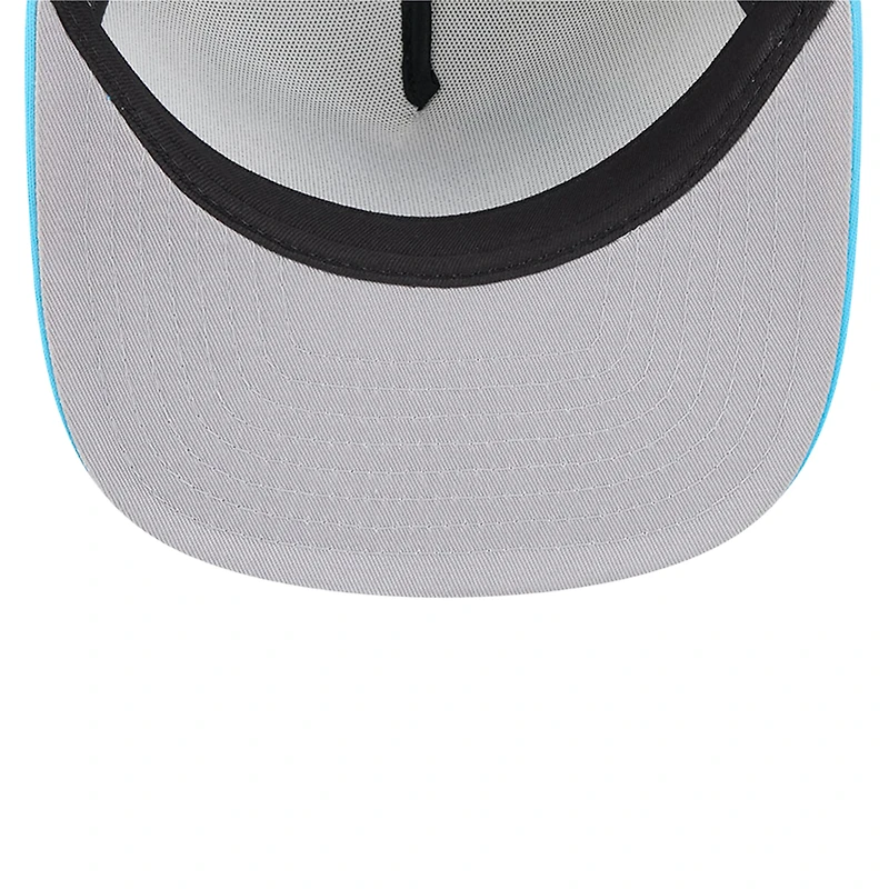 Casquette Snapback rétro 9FIFTY blanche New Era pour jeunes des Miami Marlins
