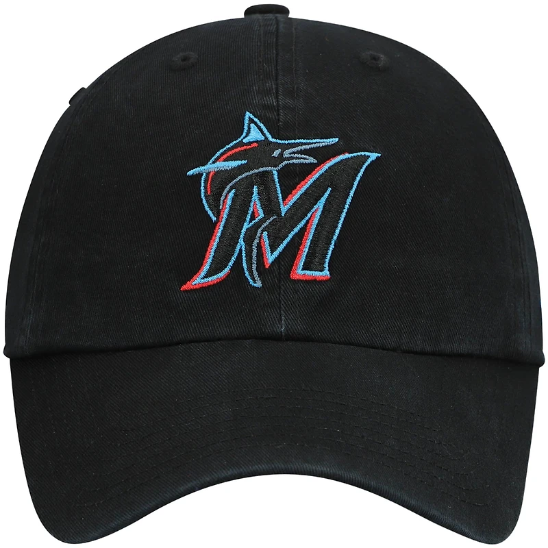 Casquette ajustable avec logo de l'équipe des Miami Marlins de Miami '47 pour jeune