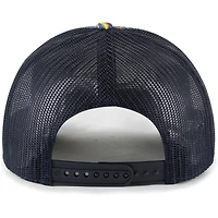 Casquette de camionneur réglable pour jeunes '47 bleu marine Miami Marlins Jungle Gym