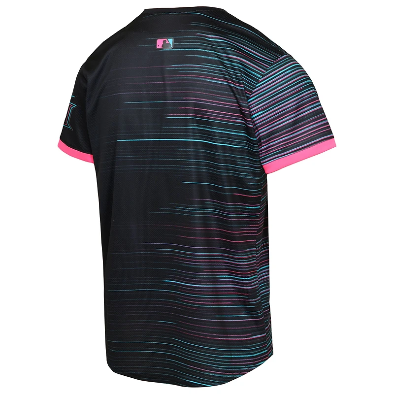 Youth Black Miami Marlins 2025 City Connect Limited Jersey