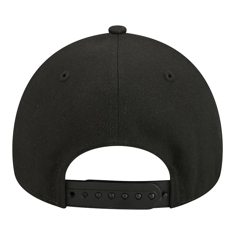 Youth New Era Black Miami Marlins 9FORTY A-Frame Adjustable Hat