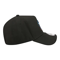 Youth New Era Black Miami Marlins 9FORTY A-Frame Adjustable Hat