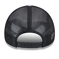 Casquette réglable noire Miami Marlins Boom 9FORTY pour jeune New Era