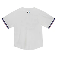 Maillot de match à domicile blanc Nike pour jeunes des Miami Marlins