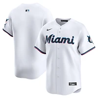 Maillot Nike blanc à domicile des Marlins de Miami pour jeunes