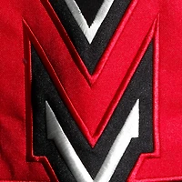 Sweat à capuche lacets Colosseum noir Miami University RedHawks 2.0 pour hommes