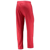 Ensemble de nuit pour homme Concepts Sport rouge/anthracite chiné, haut à manches longues et pantalon l'équipe RedHawks l'Université Miami