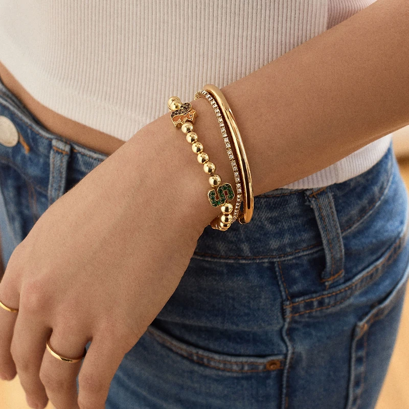 BaubleBar Michigan State Spartans Pisa Bracelet