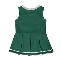 Girls Infant Colosseum Green Michigan State Spartans Lollipop Park Cheer Dress