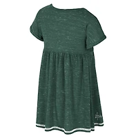Girls Toddler Colosseum  Green Michigan State Spartans Fleet Dress