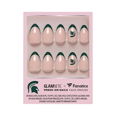 Kit de manucure Glamnetic x Fanatics Michigan State Spartans