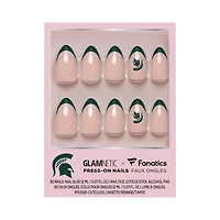 Kit de manucure Glamnetic x Fanatics Michigan State Spartans