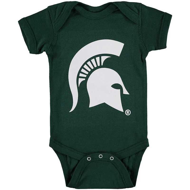 Body vert Michigan State Spartans Big Logo pour bébé