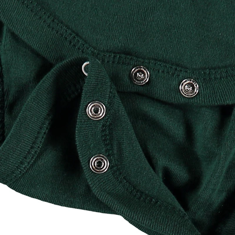 Body vert Michigan State Spartans Big Logo pour bébé