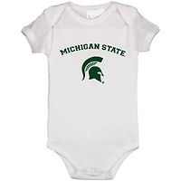 Body blanc Michigan State Spartans Arch & Logo pour bébé