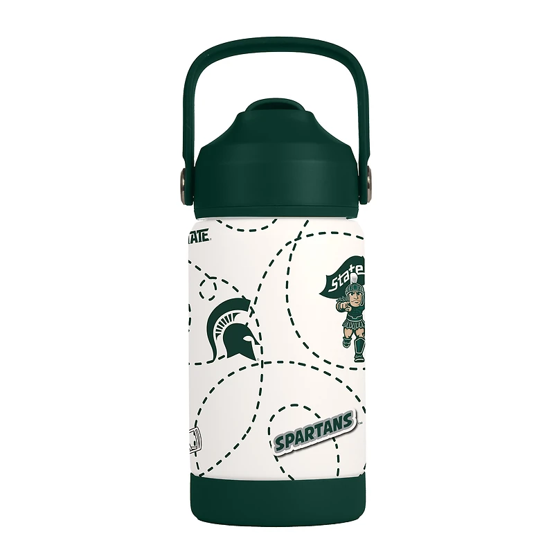 Logo Brands Michigan State Spartans 12oz. Mascot Bottle