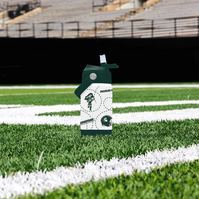 Logo Brands Michigan State Spartans 12oz. Mascot Bottle