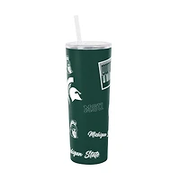 Gobelet isotherme à paille Dreamweave 30 oz Logo Brands Michigan State Spartans