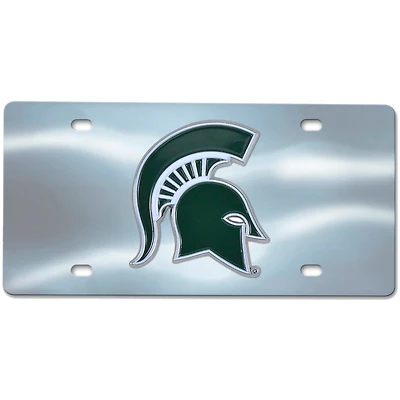 Logo Brands  Michigan State Spartans Diecast License Plate